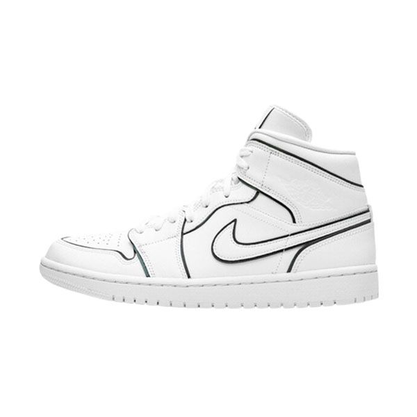 iridescent reflective white jordan 1