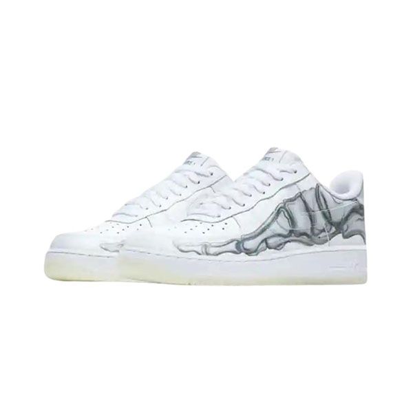 nike air force 1 skeleton white